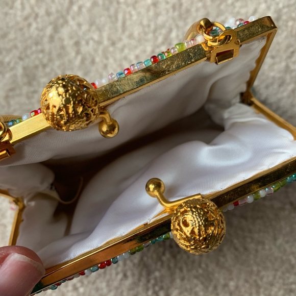 Vintage Beaded Small Purse - Picture 7 of 8